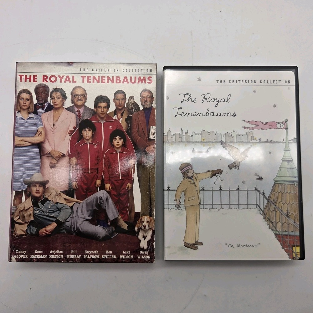 The Royal Tenenbaums The Criterion Collection DVD 2002 Wes Anderson Widescreen